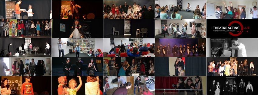Incepem modulul III al cursurilor de teatru in engleza pentru copii